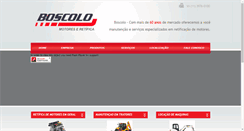 Desktop Screenshot of boscolo.com.br