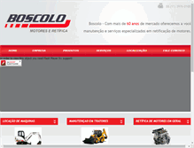 Tablet Screenshot of boscolo.com.br